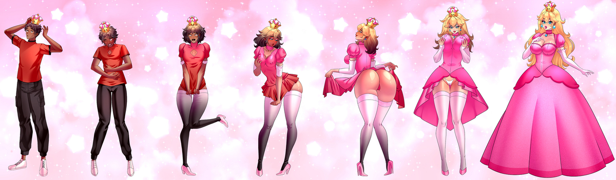 This is a pixiv picture whose title is Feeling Peachy.