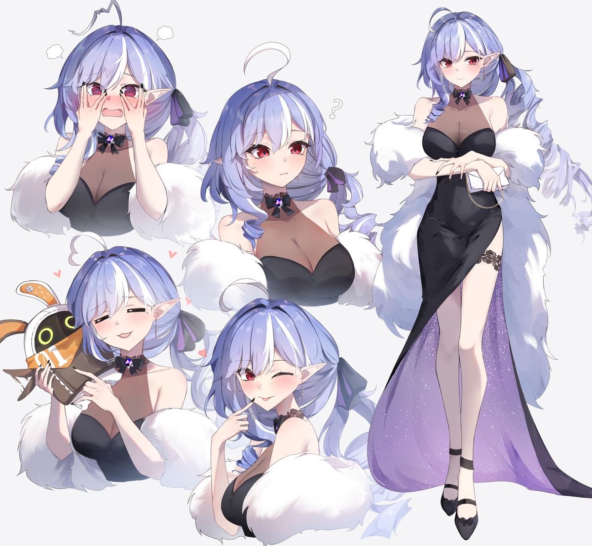 This is a pixiv picture whose title is Vivian Dress.