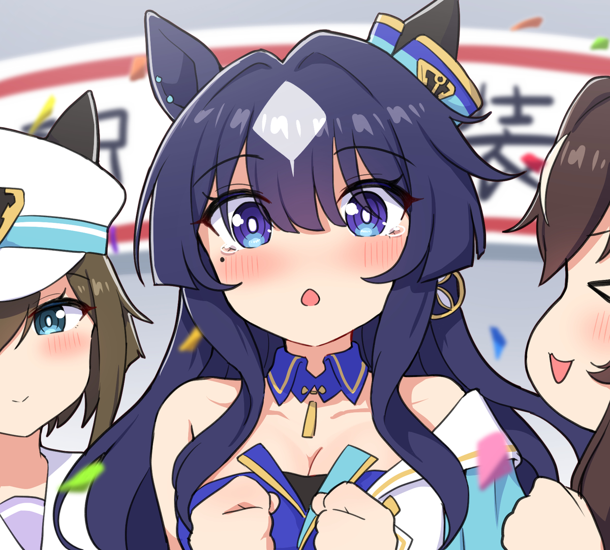 This is a pixiv picture whose title is 実装おめでとう！これで三姉妹全実装！.