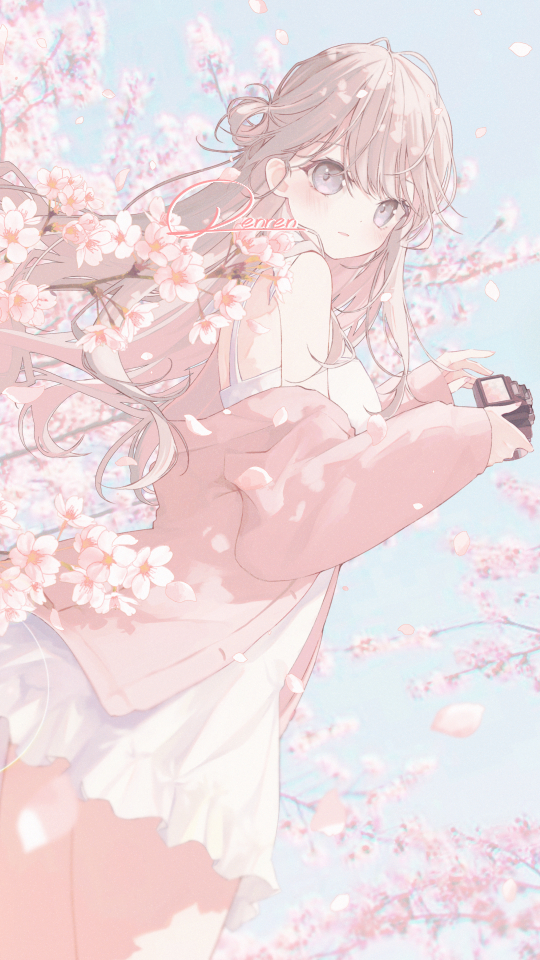 This is a pixiv picture whose title is ｡･ﾟ。ﾟ・🌸📷・.