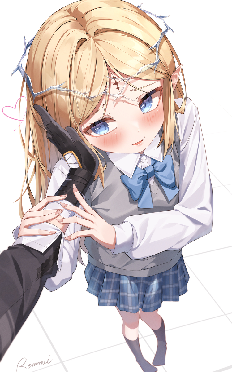 This is a pixiv picture whose title is Can I have your hand?.