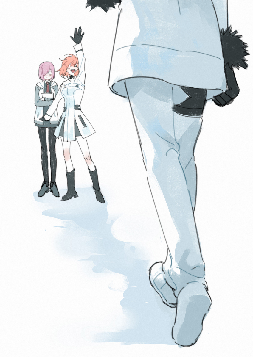 This is a pixiv picture whose title is まだ会う日まで.