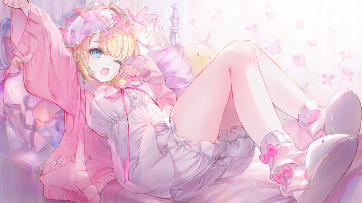 This is a pixiv picture whose title is siesta.