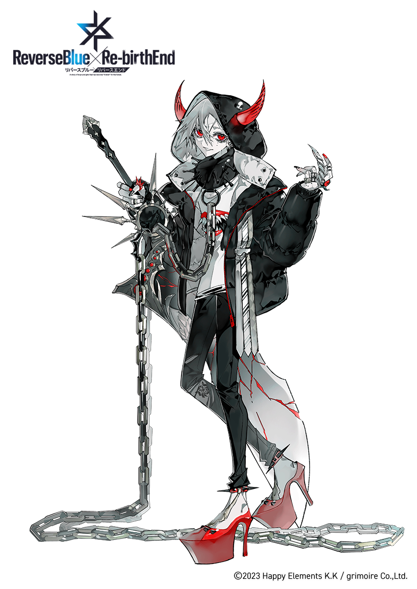 This is a pixiv picture whose title is リバースブルーxリバースエンド.