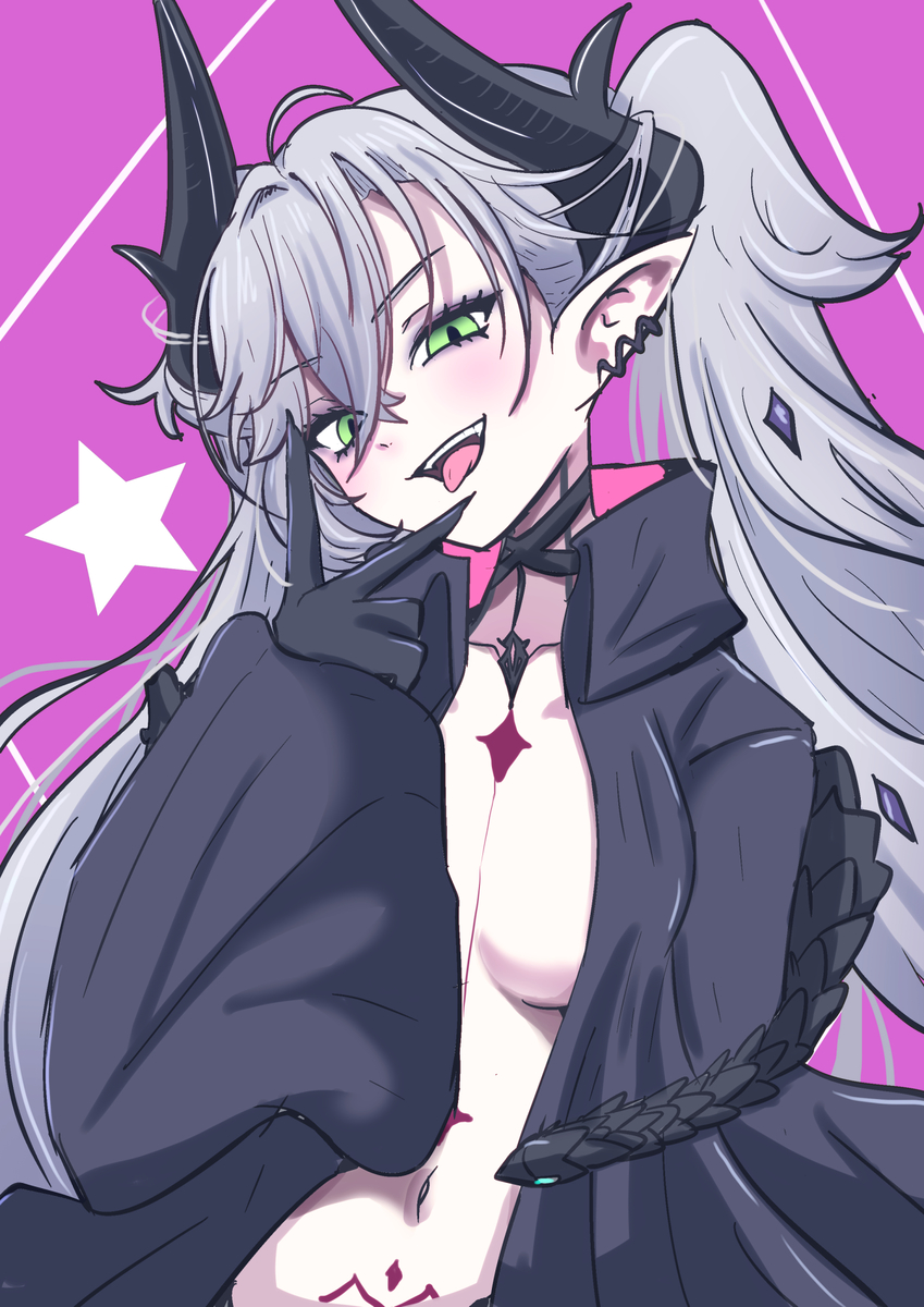 This is a pixiv picture whose title is 死んでしまえ☆.