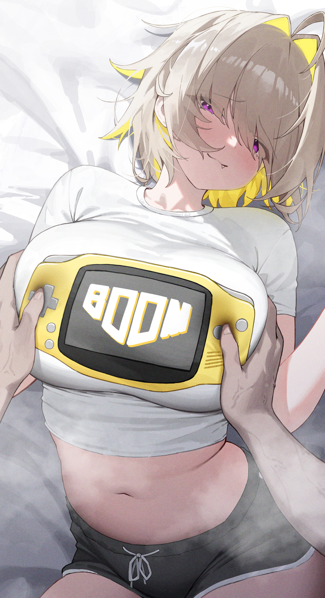This is a pixiv picture whose title is 💛🎮⚡.