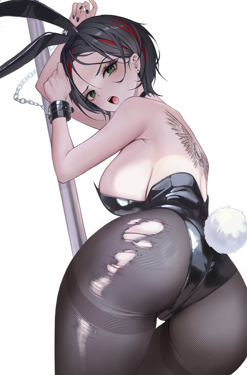 This is a pixiv picture whose title is 𝑷𝑳𝑨𝒀𝑩𝑶𝒀 𝑩𝑼𝑵𝑵𝒀 𝑪𝑹𝑶𝑾.