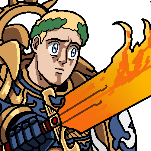 This is a pixiv picture whose title is Roboute Guilliman.