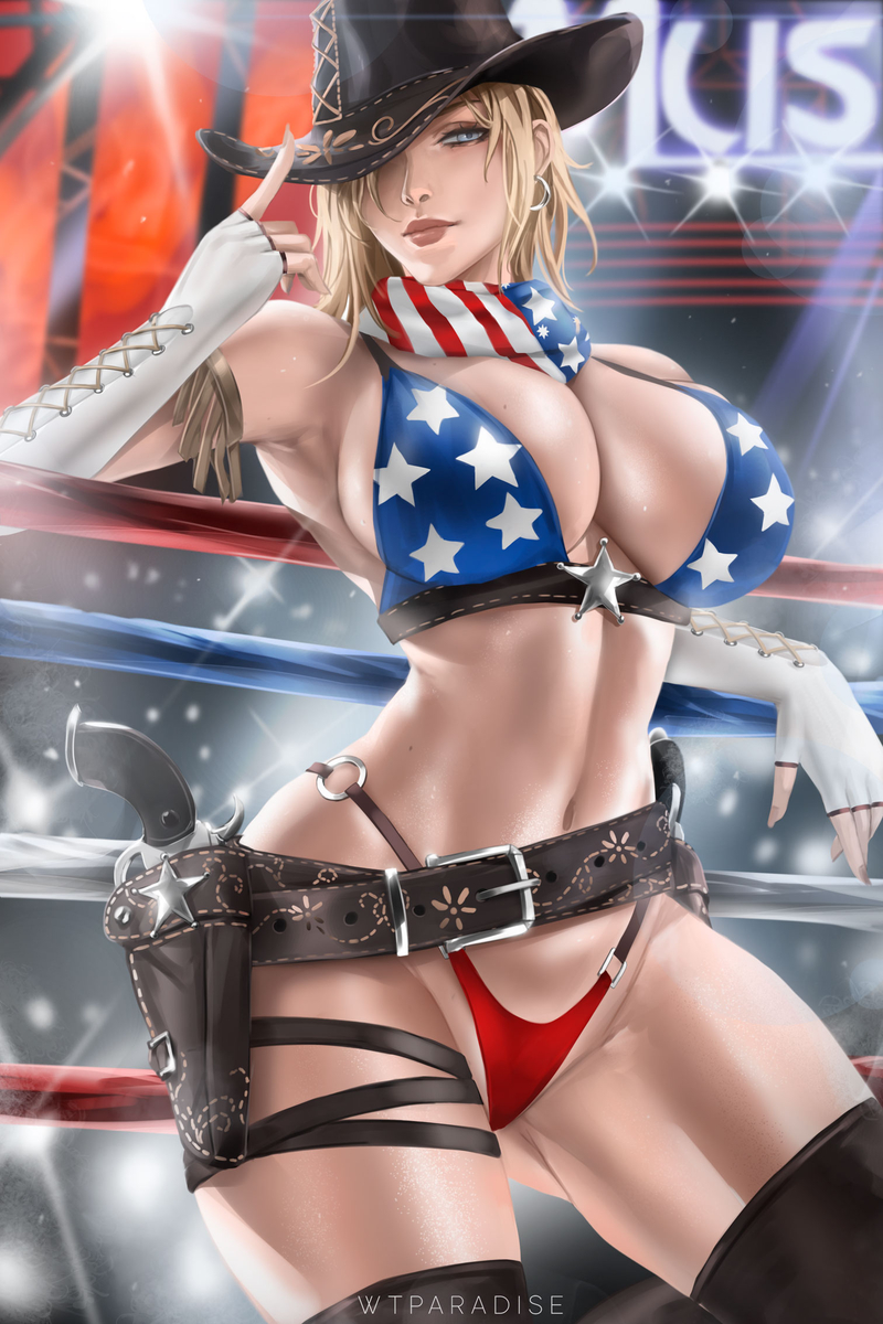 This is a pixiv picture whose title is Tina Armstrong.