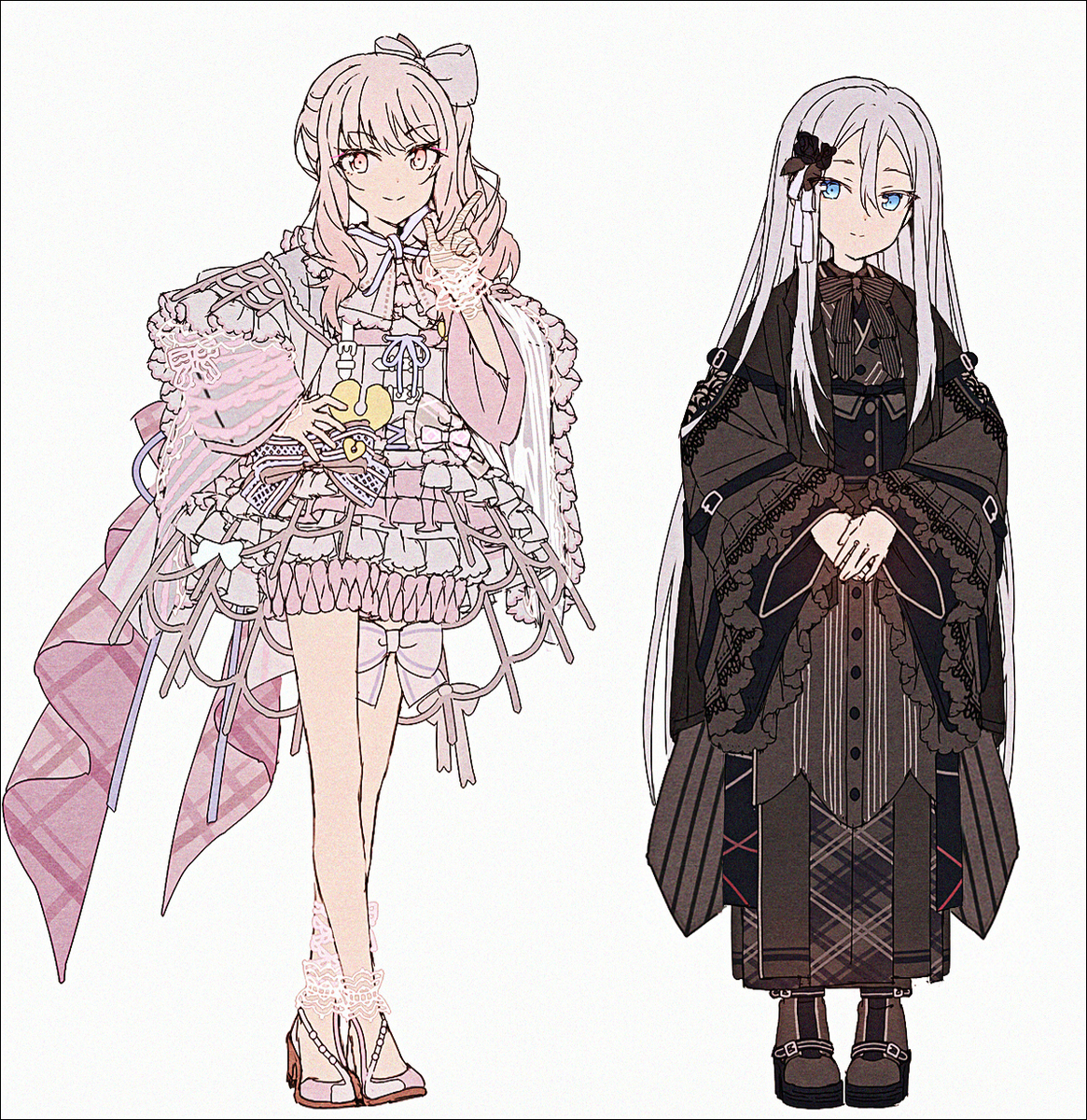 This is a pixiv picture whose title is 和服化まとめ.