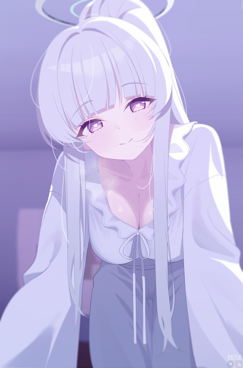 This is a pixiv picture whose title is 長い夜になるよ…🤍.