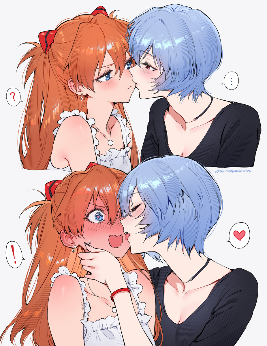 This is a pixiv picture whose title is サプライズキス.