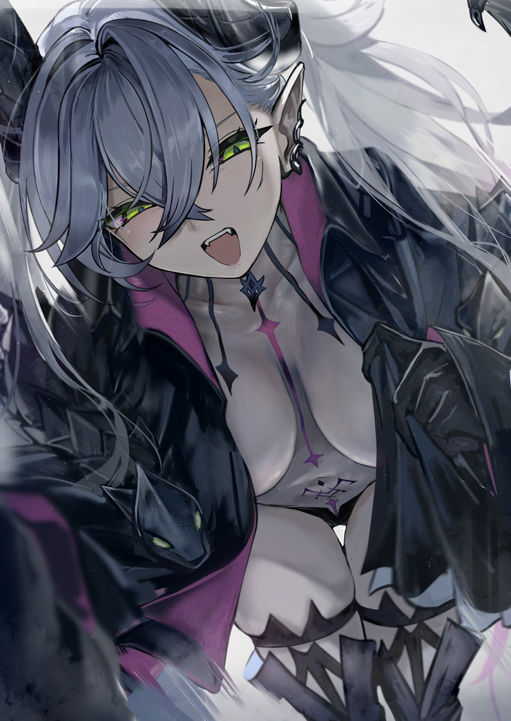 This is a pixiv picture whose title is リリス🖤.