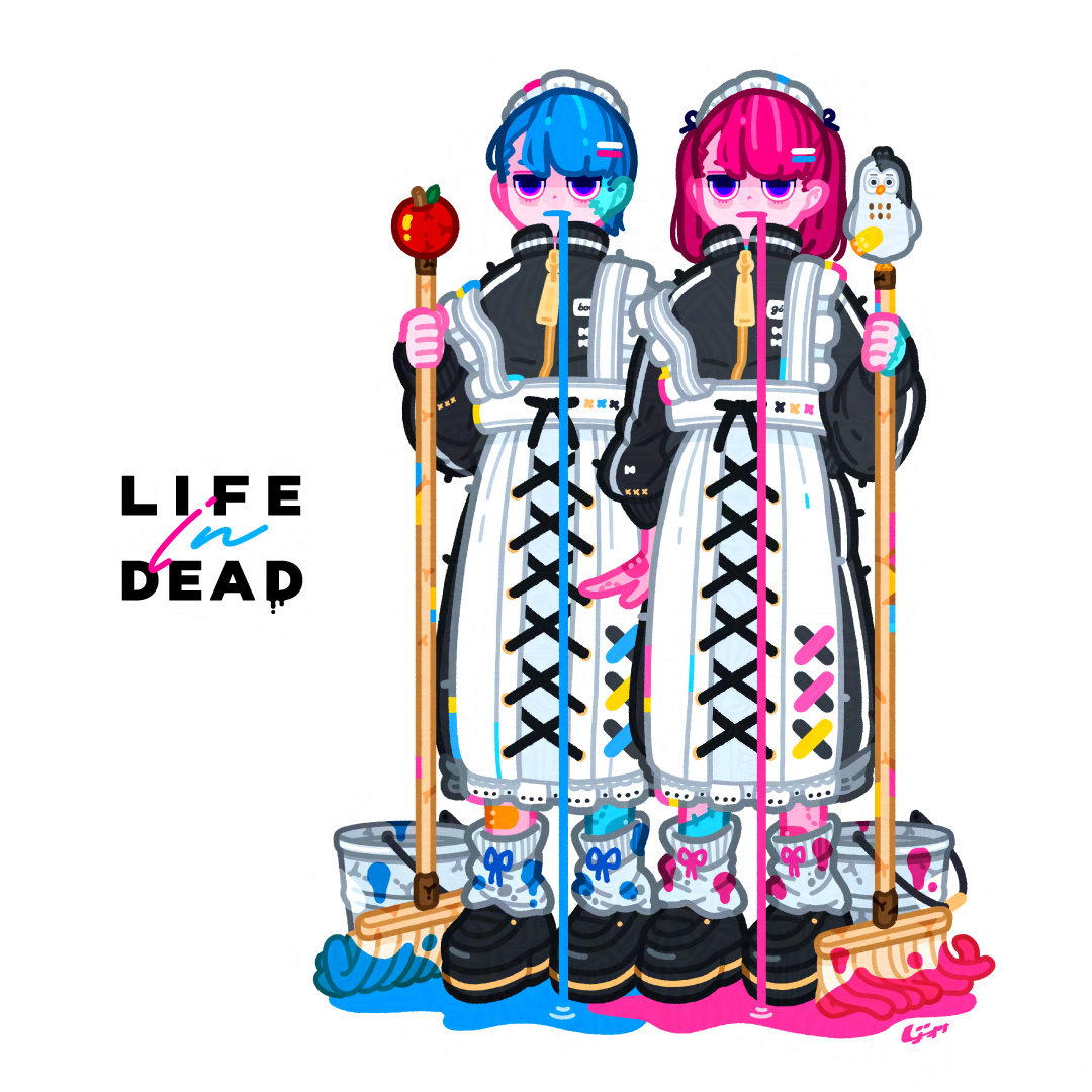 This is a pixiv picture whose title is 後始末.