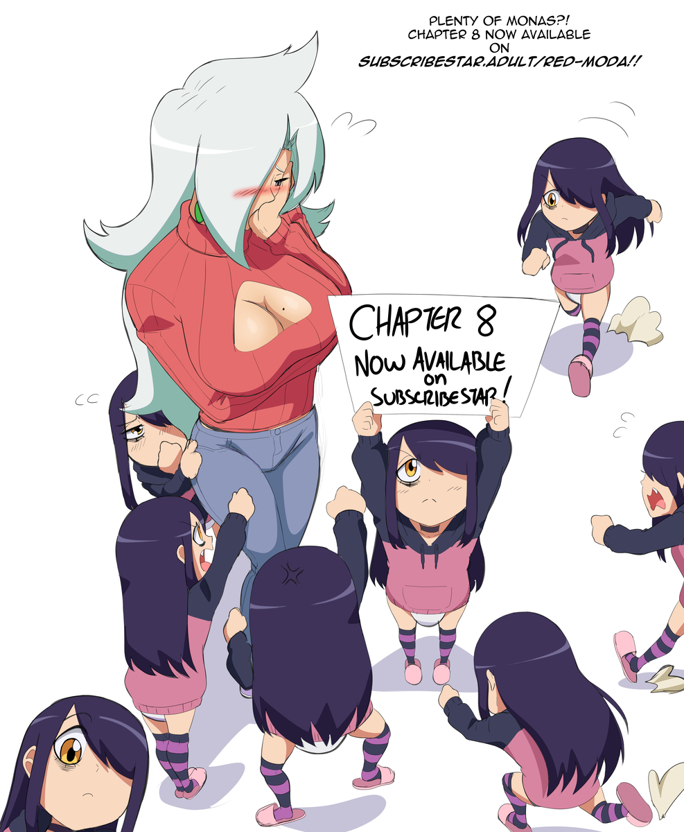 This is a pixiv picture whose title is MaL Chapter 8 Promo.
