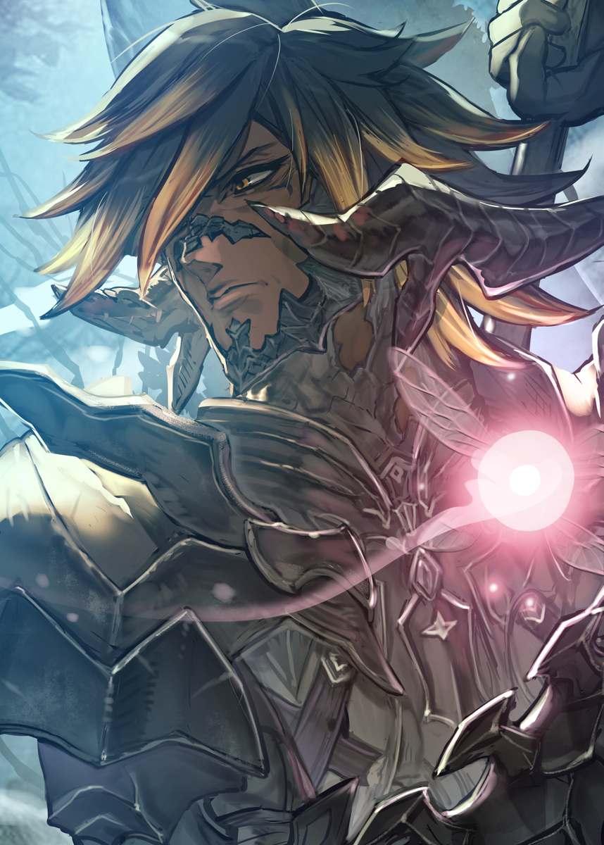 This is a pixiv picture whose title is Demon hunter.