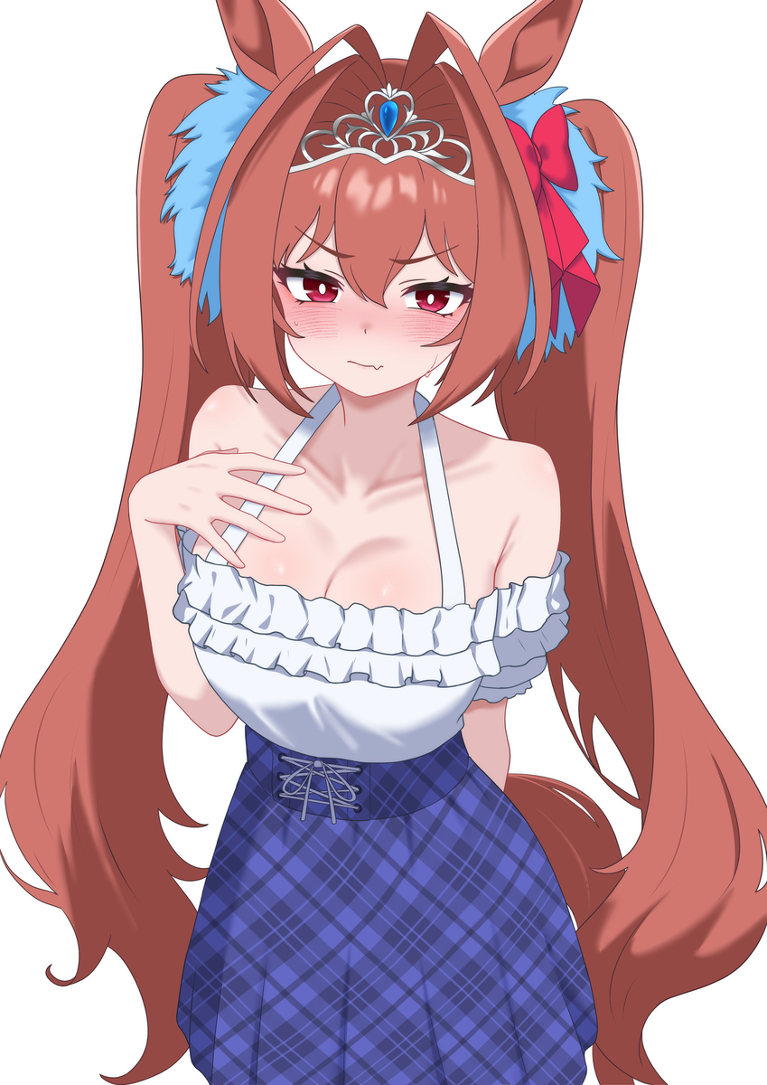This is a pixiv picture whose title is ダイワスカーレット.
