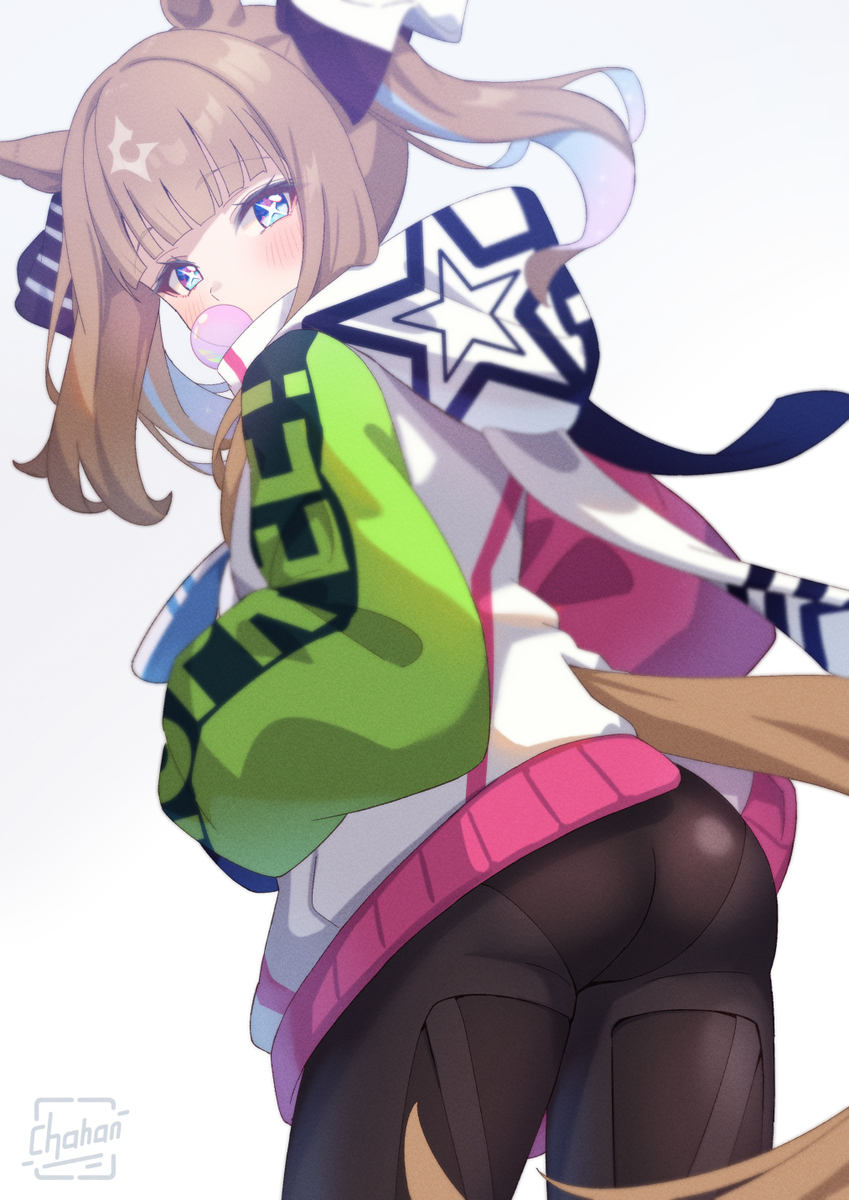 This is a pixiv picture whose title is アーモンドアイ.