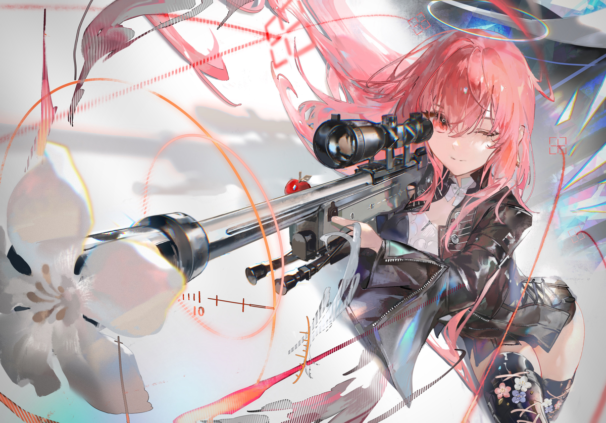 This is a pixiv picture whose title is 小苹果，今天也拜托你了.