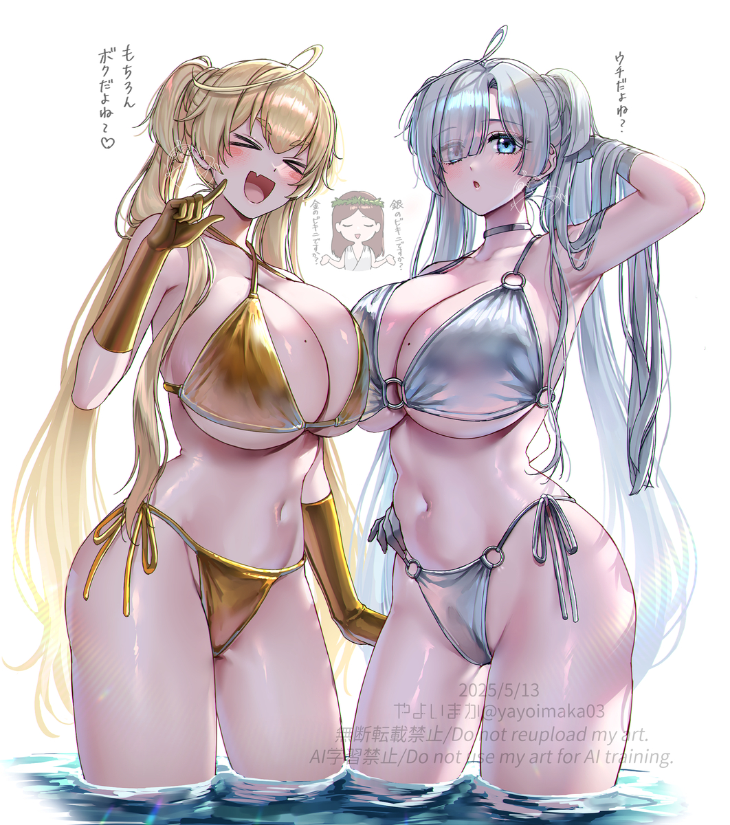 This is a pixiv picture whose title is あなたが落としたのは？.