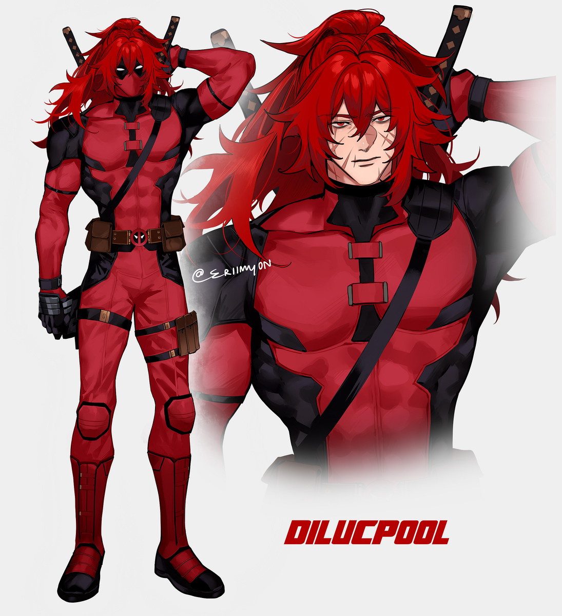 This is a pixiv picture whose title is Dilucpool.