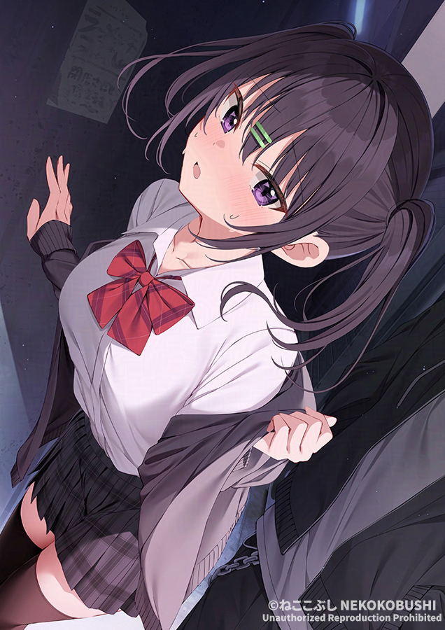 This is a pixiv picture whose title is 「・・・あれ、持ってる？」.