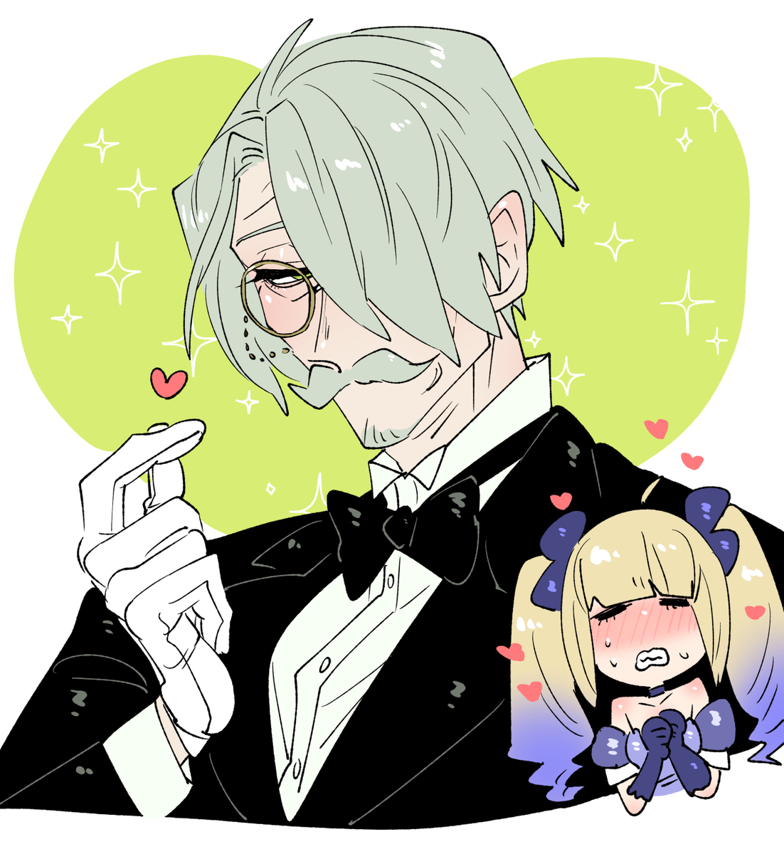 This is a pixiv picture whose title is 攻略したいのはお前だよ落書き1.