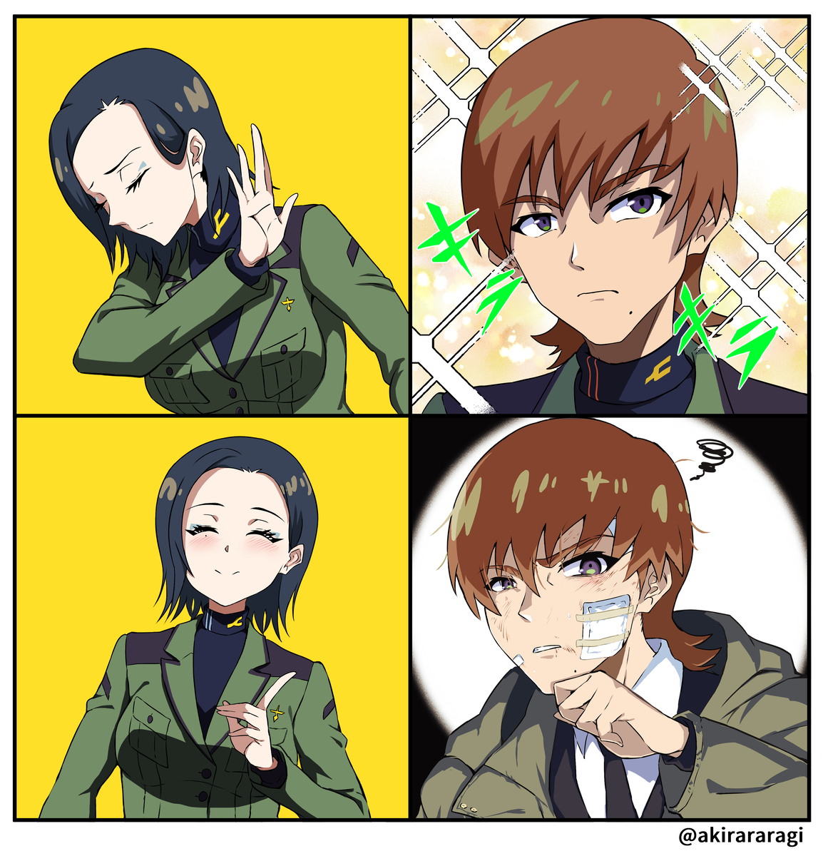 This is a pixiv picture whose title is エグザべくんの印象.