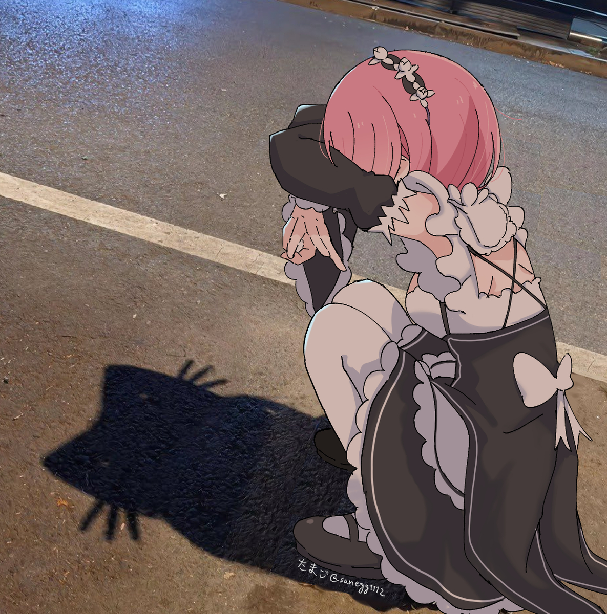 This is a pixiv picture whose title is 無題.
