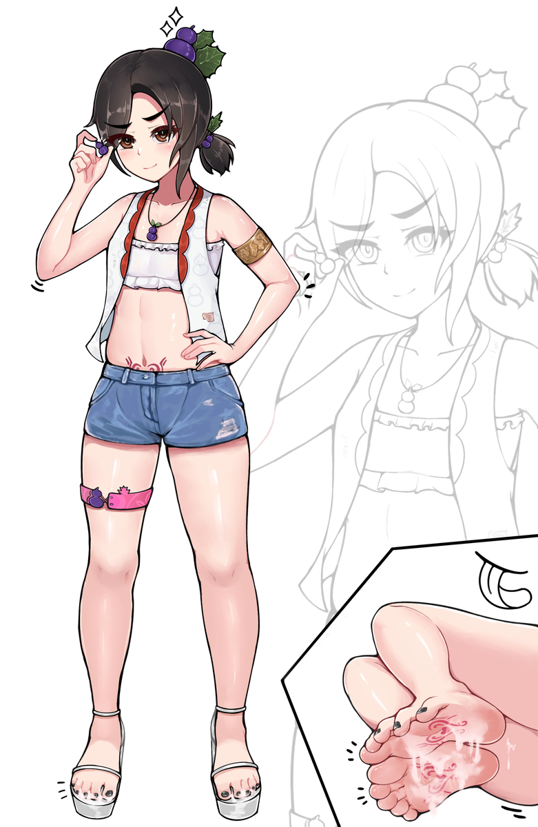 This is a pixiv picture whose title is 葫芦小金刚立绘.