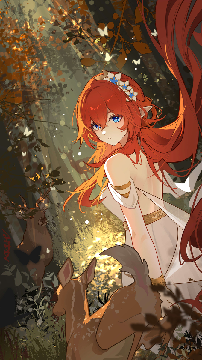 This is a pixiv picture whose title is day44 缇里西庇俄丝.