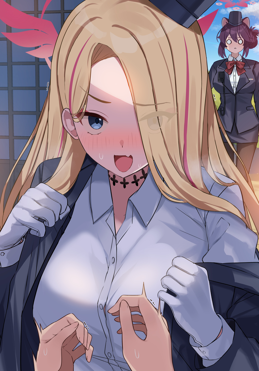 This is a pixiv picture whose title is 夜のガイドしてあげマース♡.