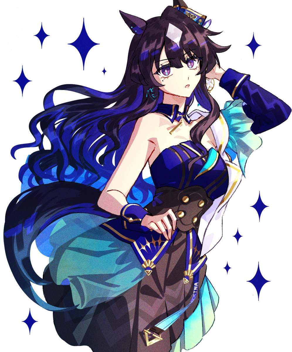 This is a pixiv picture whose title is 🔷.