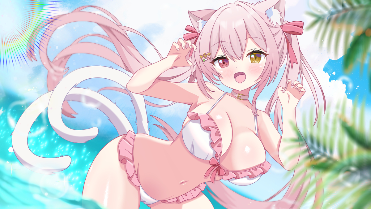 This is a pixiv picture whose title is 【Skebリクエスト】鴇白こはくさん.