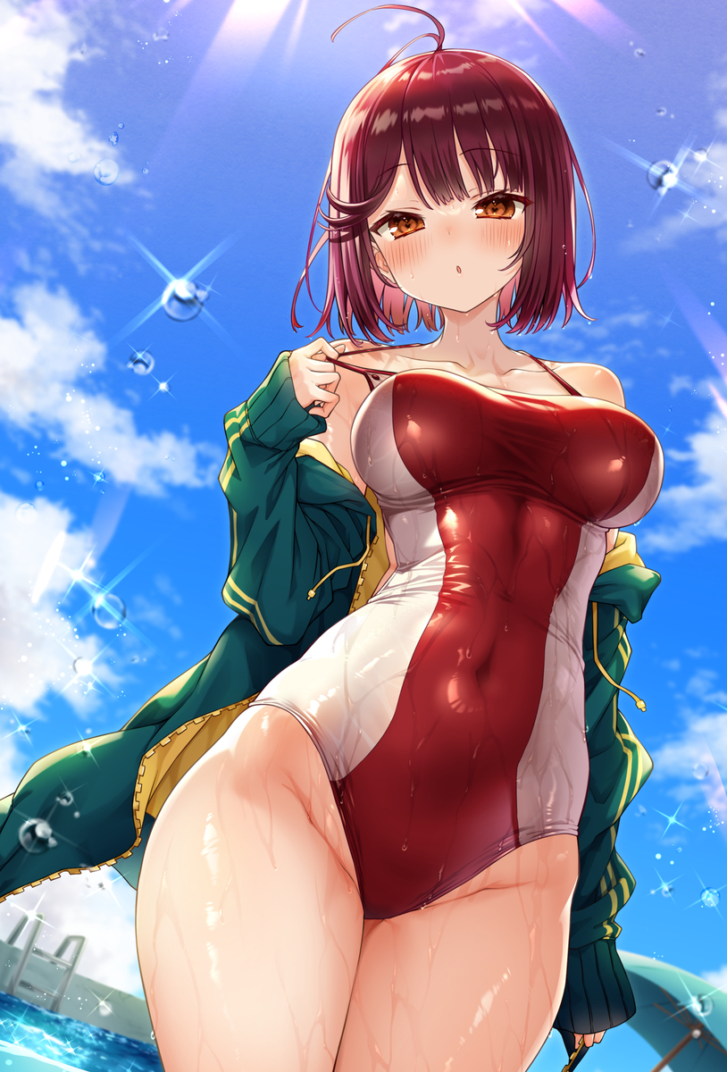 This is a pixiv picture whose title is プールのソフィー.
