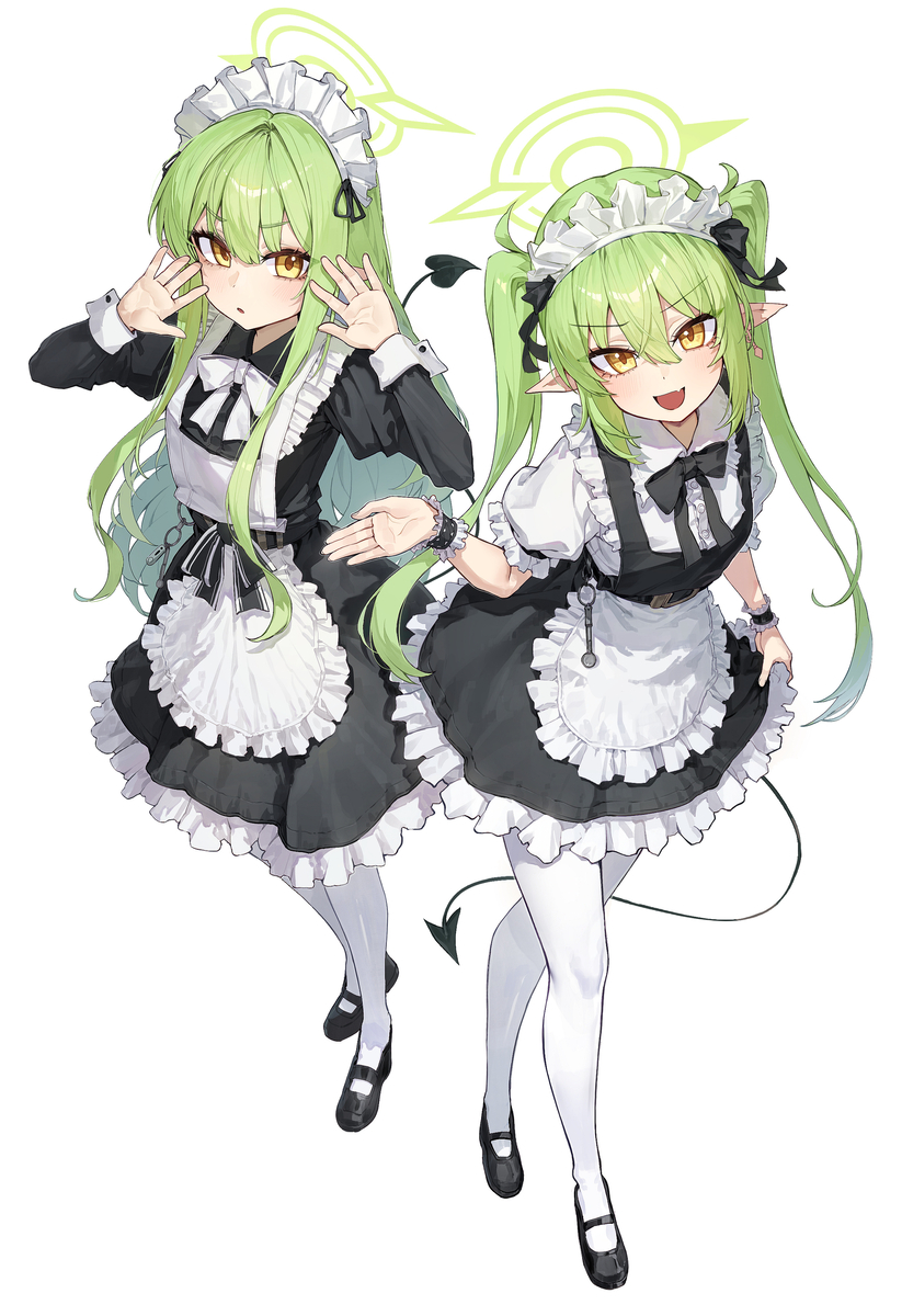 This is a pixiv picture whose title is メイドーキング.