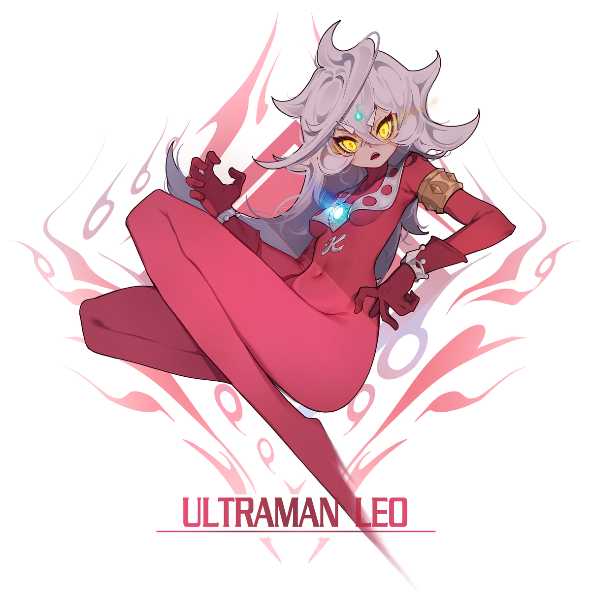 This is a pixiv picture whose title is ウルトラマンレオ.