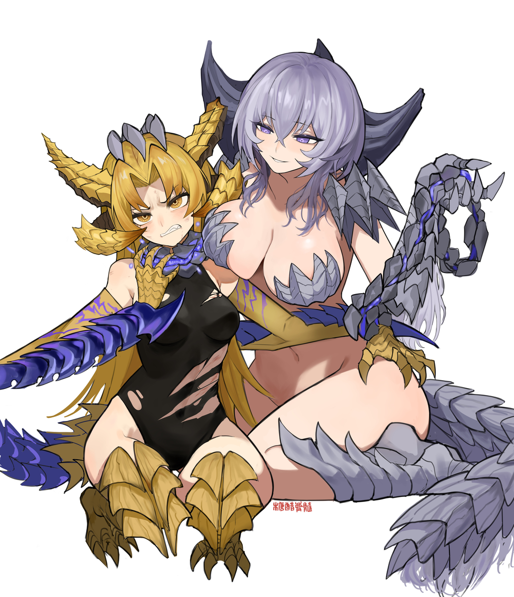This is a pixiv picture whose title is 强刃锁难.