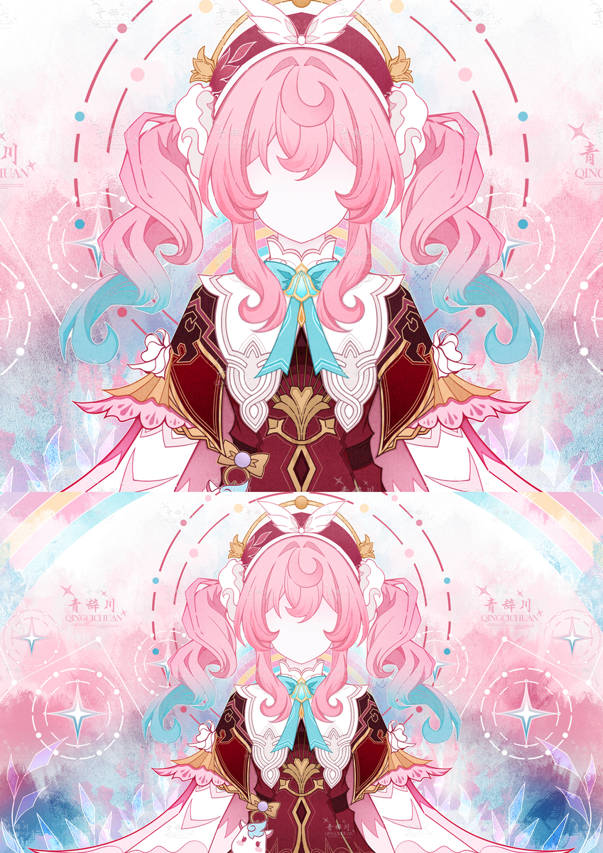 This is a pixiv picture whose title is 虹ヒアンシー.