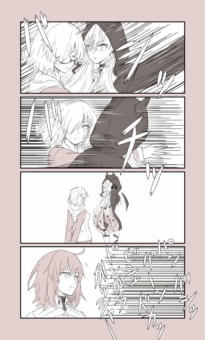 This is a pixiv picture whose title is vs.