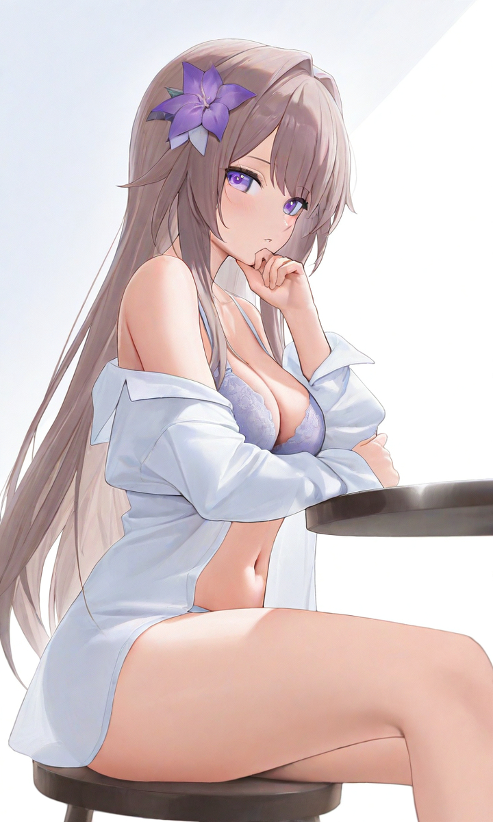 This is a pixiv picture whose title is マダム・ヘルタ | The Herta.