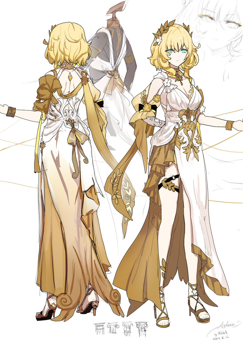 This is a pixiv picture whose title is 阿格莱雅rkgk.