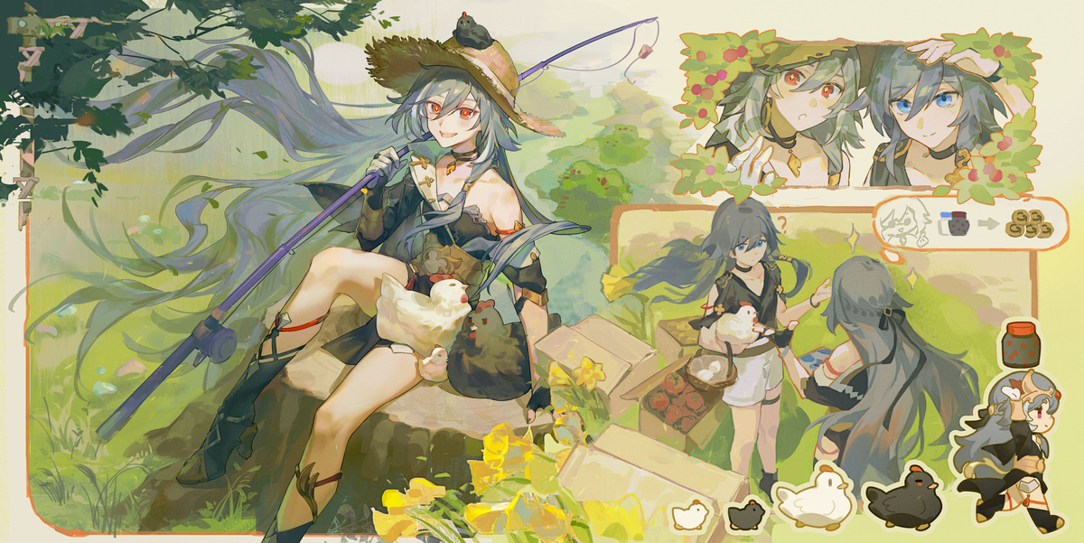 This is a pixiv picture whose title is 小识玩星露谷.