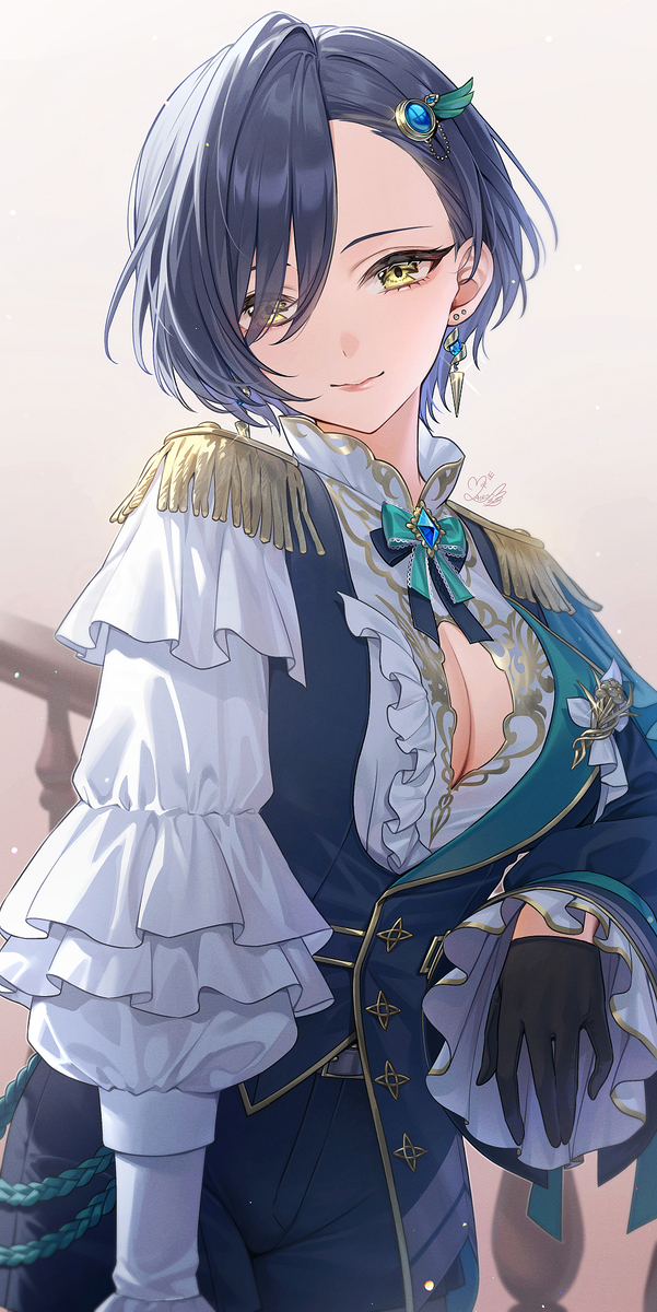 This is a pixiv picture whose title is Nox Gloria.