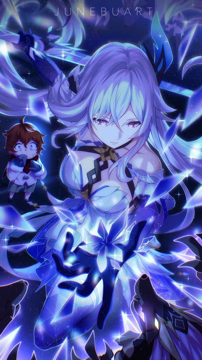This is a pixiv picture whose title is Don't stray too far, kid..