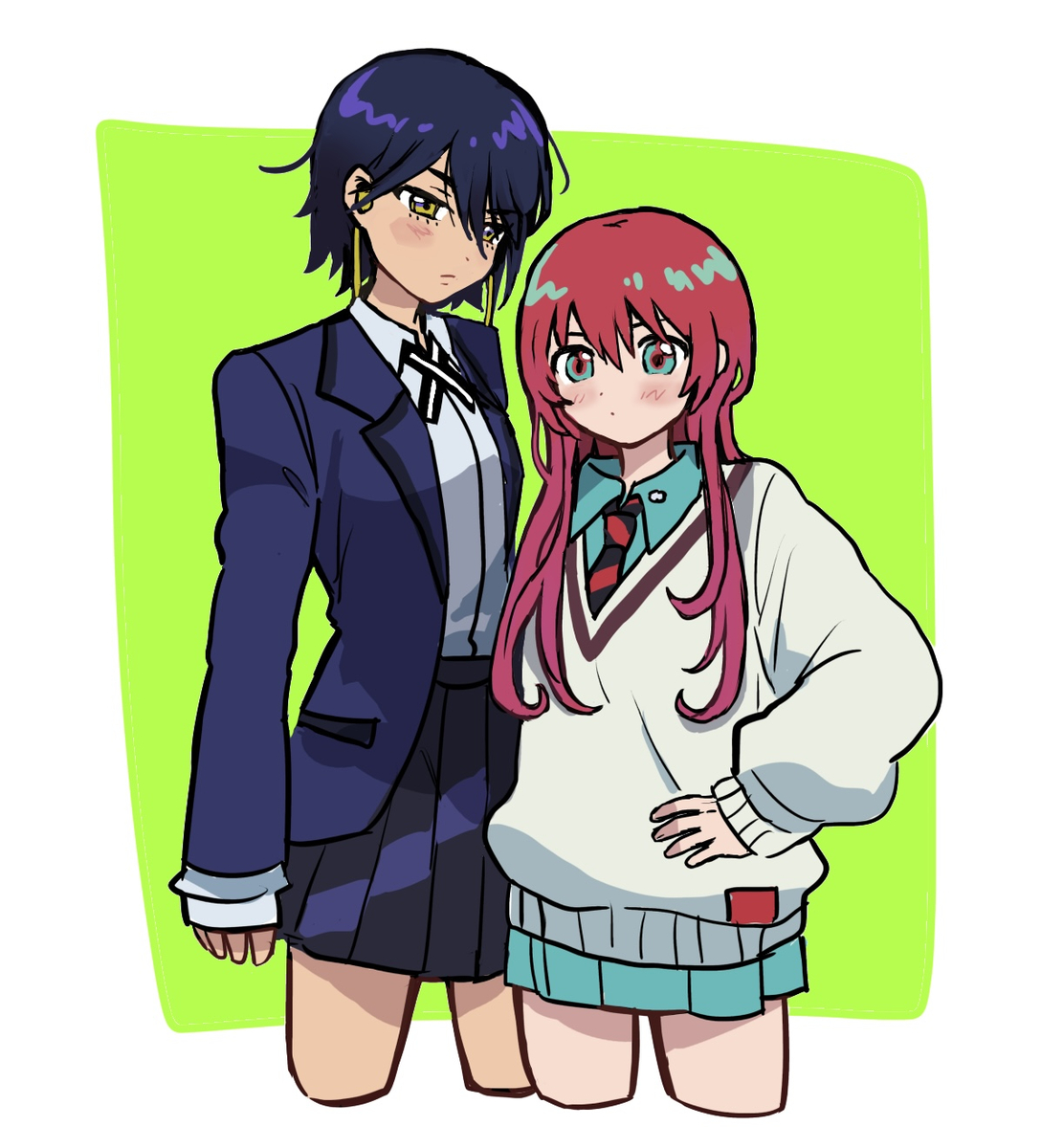 This is a pixiv picture whose title is マチュニャイメチェン.