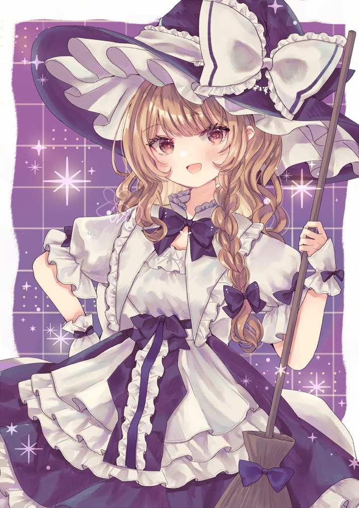 This is a pixiv picture whose title is 魔理沙.