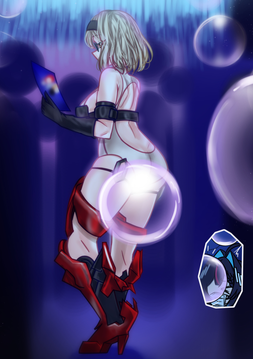 This is a pixiv picture whose title is Red shoes Cosplayer.