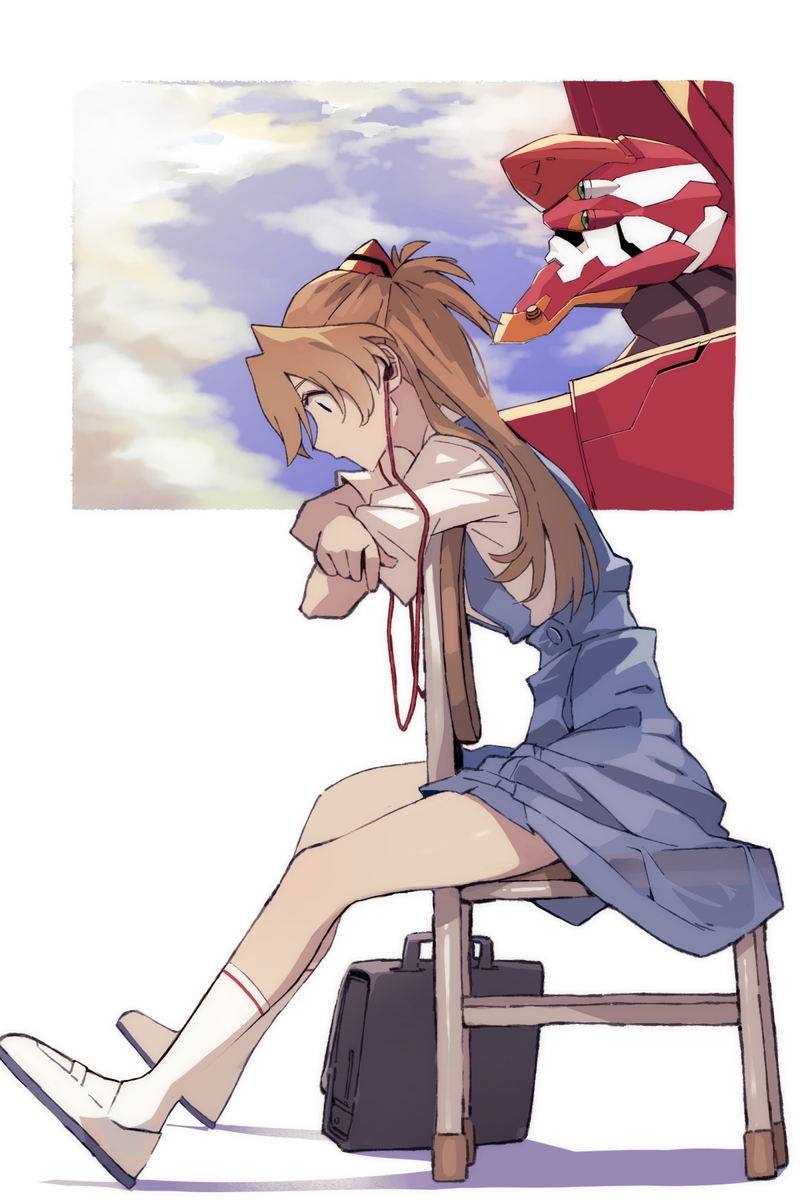 This is a pixiv picture whose title is アスカ.