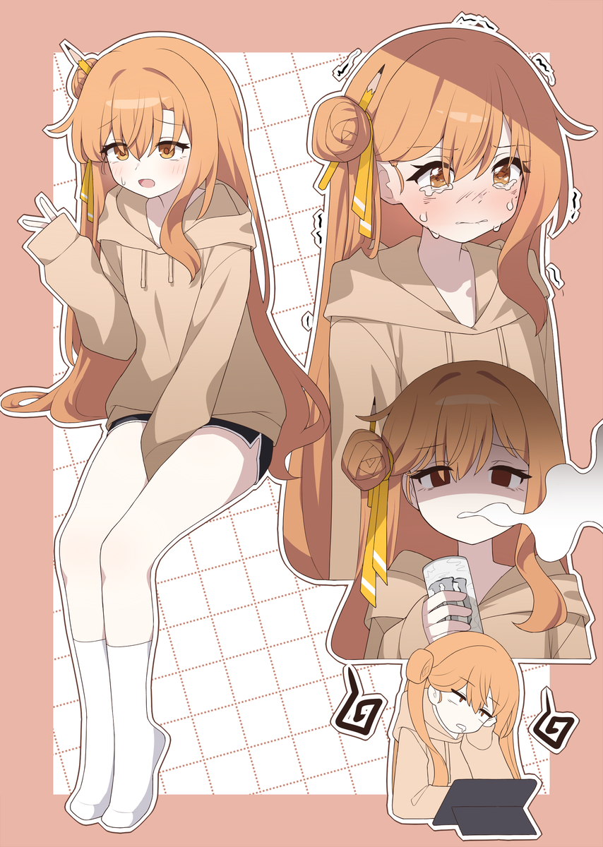This is a pixiv picture whose title is 띠아.